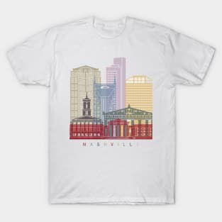 Nashville skyline poster T-Shirt